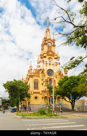 Église du Nazaréen Jésus de quartier Prado à Medellin Colombie Banque D'Images