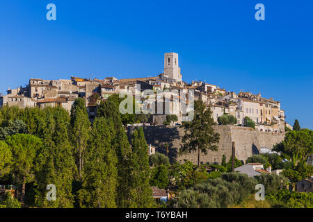 Ville de Saint Paul de Vence en Provence France Banque D'Images