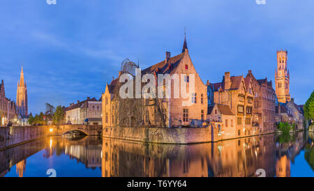 La ville de Bruges - Belgique Banque D'Images