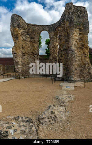 Ruines de l'abbaye, la lecture Berkshire Royaume Uni Banque D'Images