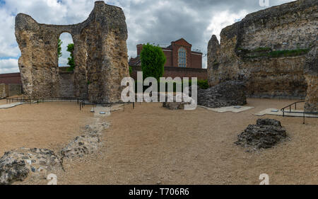 Ruines de l'abbaye, la lecture Berkshire Royaume Uni Banque D'Images