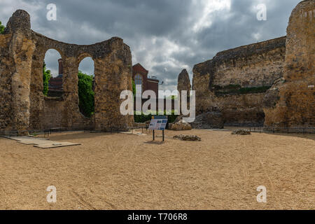 Ruines de l'abbaye, la lecture Berkshire Royaume Uni Banque D'Images