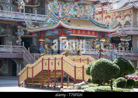 Thaïlande CHONBURI ANG SILA TEMPLE CHINOIS Banque D'Images