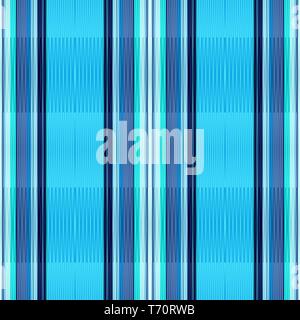 Lignes verticales transparente motif peint avec medium turquoise, bleu nuit et couleurs turquoise pâle. peut être utilisé pour le papier peint, papier d'emballage ou Banque D'Images