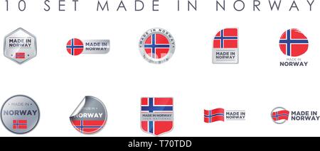 Faites EN NORVÈGE Illustration de Vecteur