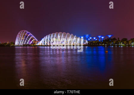 Park Gardens by the Bay - Singapour Banque D'Images