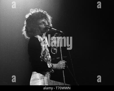 Uriah Heep Amsterdam, Pays-Bas - 1974, (Photo Gijsbert Hanekroot) *** légende locale *** Uriah Heep Banque D'Images