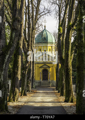 Cimetière mirogoj Zagreb Banque D'Images