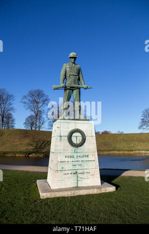 World War II Memorial à Copenhague, Danemark Banque D'Images