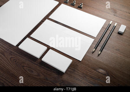 Modèle de l'identité d'entreprise Banque D'Images