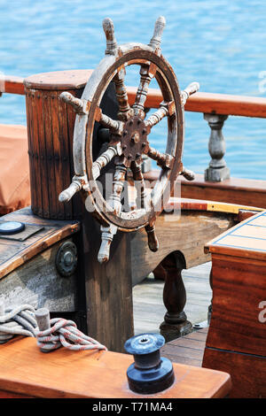 Vieux bateau volant Banque D'Images
