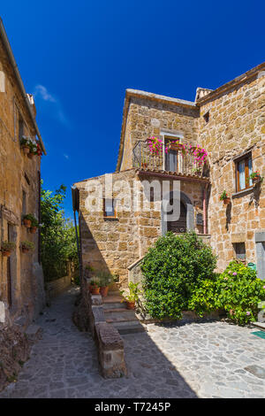 Village Civita di Bagnoregio en Italie Banque D'Images