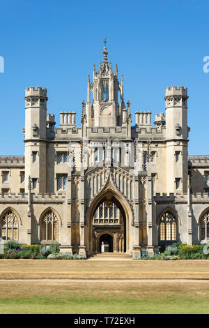 St John's College de la Dos, Cambridge, Cambridgeshire, Angleterre, Royaume-Uni Banque D'Images