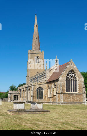 L'église St Wendreda, Church Street, Mars, Cambridgeshire, Angleterre, Royaume-Uni Banque D'Images