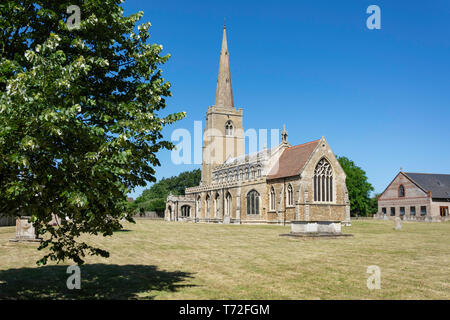 L'église St Wendreda, Church Street, Mars, Cambridgeshire, Angleterre, Royaume-Uni Banque D'Images