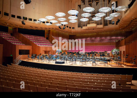 Théâtre à l'intérieur de l'Opéra de Sydney, Sydney, New South Wales, Australia Banque D'Images