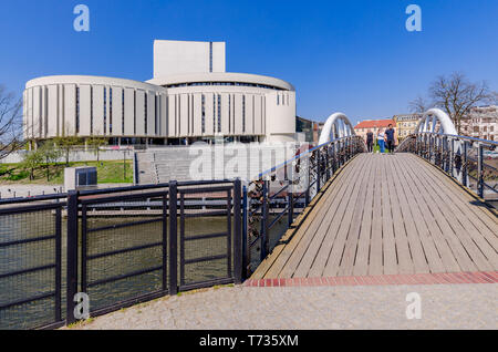 Bydgoszcz, Kuyavian-province de Poméranie, Pologne. Opera Nova building. Banque D'Images