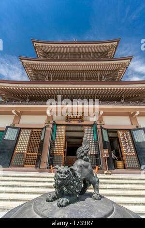 La ville de Nagano, Japon - 04 août 2017 - Jokoro (encens), Saisenbako (fort) de Nihon Offres Chureiden Shrine et temple Zenkoji Museum la guerre Banque D'Images
