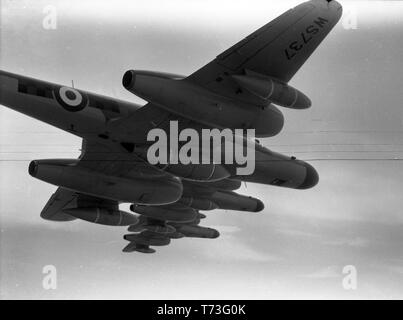 ROYAL AIR FORCE Armstrong Whitworth Meteor NF.14 Banque D'Images