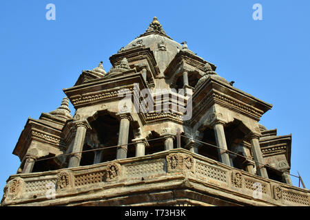 Krishna Mandir (temple de style shikhara datant de 17th ans), place Durbar, Patan, ville métropolitaine de Lalitpur, province de Bagmati, Népal, site du patrimoine mondial Banque D'Images