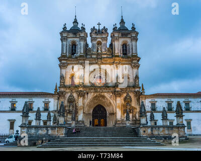 Le monastère d'Alcobaça, Portugal Banque D'Images