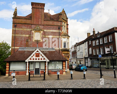 Bâtiment utilisé comme la Gazette du Tambury dans la série à succès après la vie, avec Ricky Gervais. Vieux Hemel. Banque D'Images