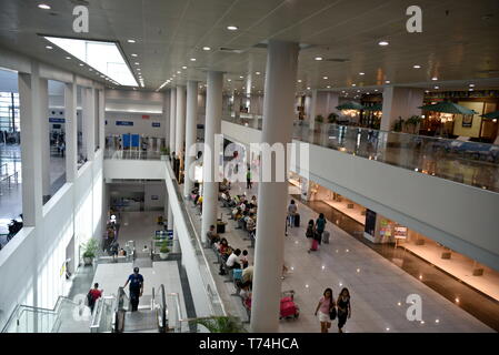 Manille Ninoy Aquino International Airport Terminal 3 ou NAIA, Manille, Philippines, le 12 avril 2019, la borne 3 est la plus récente et la borne à Ma Banque D'Images