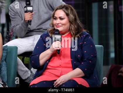 New York, NY, USA. 3 mai, 2019. Tanya Saracho intérieur pour construire AOL Celebrity Series Candids - FRI, AOL Construire Series, New York, NY Le 3 mai 2019. Crédit : Steve Mack/Everett Collection/Alamy Live News Banque D'Images