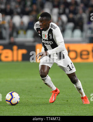 Allianz Stadium, Turin, Italie. 3 mai, 2019. Football Serie A, la Juventus Turin contre Blaise Matuidi ; de la Juventus : Action Crédit Plus Sport/Alamy Live News Banque D'Images