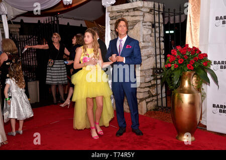 Louisville, Kentucky, USA. 06Th Mai, 2019. Larry Birkhead, Birkhead Dannielynn assister au derby du Kentucky 2019 Comté de Brown Saint-sylvestre le 3 mai 2019 à Louisville, Kentucky. Photo : C Michael Stewart/imageSPACE/MediaPunch MediaPunch Crédit : Inc/Alamy Live News Banque D'Images