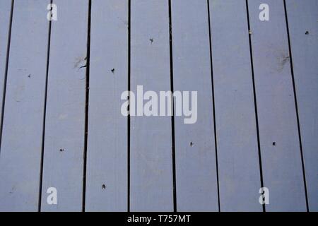 Les planches de bois un porche Banque D'Images