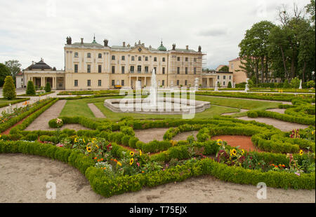 Le Palais Branicki (Białystok, Pologne) Banque D'Images