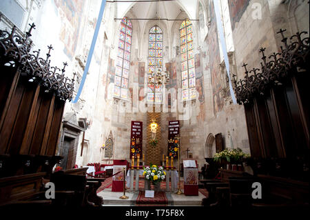 Cathédrale de Wislica en Pologne Banque D'Images