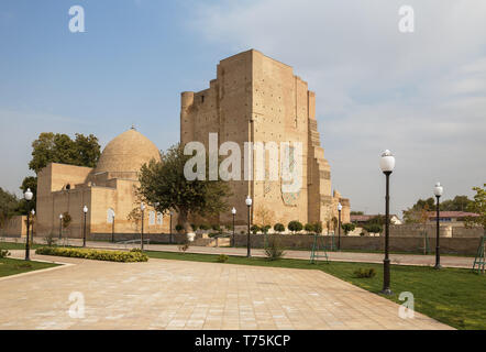 Dorus-Saodat complexe commémoratif, mausolée de la dynastie timouride, Shakhrisabz, Ouzbékistan Banque D'Images