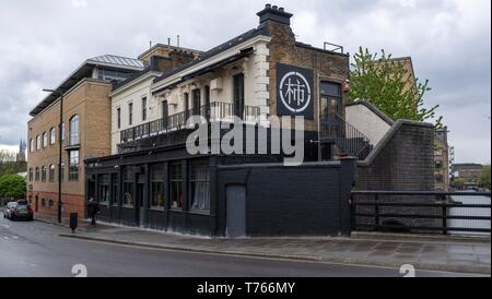 Kaki bar, Caledonian Road, London Banque D'Images