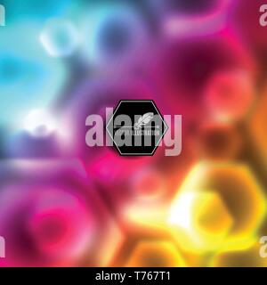 Blur soft abstract background Illustration de Vecteur