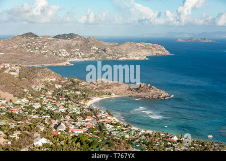 Lurin et St Jean, St Barts Banque D'Images