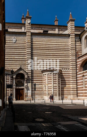 Côté Sud de la Cathédrale, Cathédrale Santa Maria Matricolare Banque D'Images