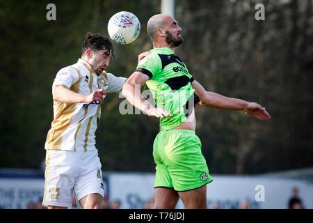 Farrend Rawson pour Forest Green Rovers FC vs MK Dons, à la nouvelle pelouse au sol. 30 mars 2019 Photo par Andrew Higgins - Mille Mot de média, Pas de vente Banque D'Images