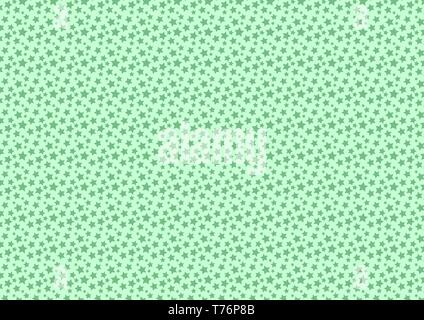 Petites étoiles sur le fond vert. Exemple intéressant pour les blogs et sites web. Banque D'Images