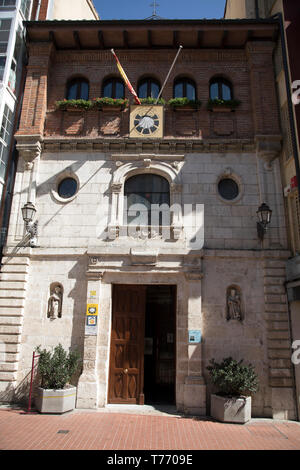 Albergue Santiago y Santa Catalina sur Laín Calvo à Burgos en Castille-León Banque D'Images