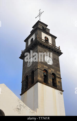 Église de Buenavista del Norte, Tenerife, Canaries, Espagne Banque D'Images