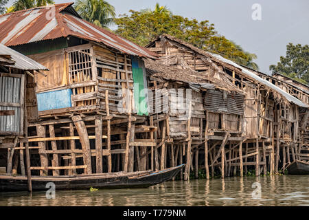 Banaripara est une commune du District de Barisal dans la Division de Sylhet, dans le sud-centre du pays. Banque D'Images