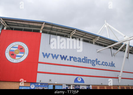 Reading, UK. Le 05 mai, 2019. Sky Bet Championship, la lecture vs Birmingham City ; vue générale du Madjeski stadium Crédit : Matt O'Connor/Nouvelles Images, la Ligue de Football anglaise images sont soumis à licence DataCo Crédit : News Images /Alamy Live News Banque D'Images