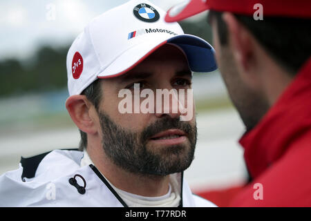 Hockenheim, Allemagne. Le 05 mai, 2019. Sport : Masters allemand de voitures de tourisme, d'Hockenheim - 2ème course : Timo Glock à partir de l'équipe BMW. Credit : Hasan Bratic/dpa/Alamy Live News Banque D'Images