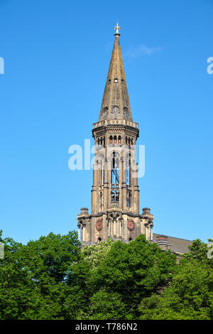 Le clocher de la Zionskirche à Berlin, Allemagne Banque D'Images
