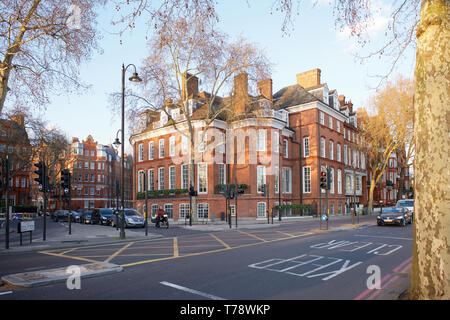 Maison Cheyne sur remblai de Chelsea à Londres, Angleterre Banque D'Images