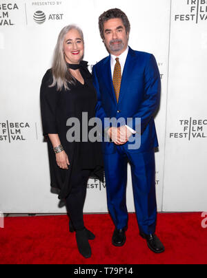 New York, NY - 02 mai 2019 : Joe Berlinger assiste à la première de très méchants, scandaleusement mal et Vile film durant Tribeca Film Festivall au CCMB Banque D'Images