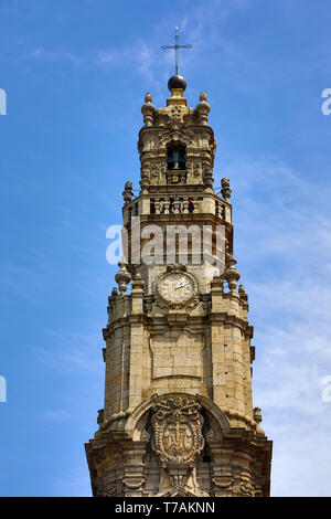 La Tour des Clercs de Porto, Portugal Banque D'Images