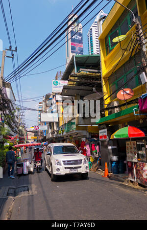 Phetchaburi Road 19, Ratchathewi, Bangkok, Thaïlande Banque D'Images